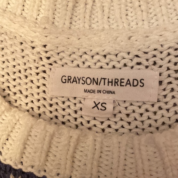 Grayson Threads sweater ladies sz XS like new - Picture 3 of 5